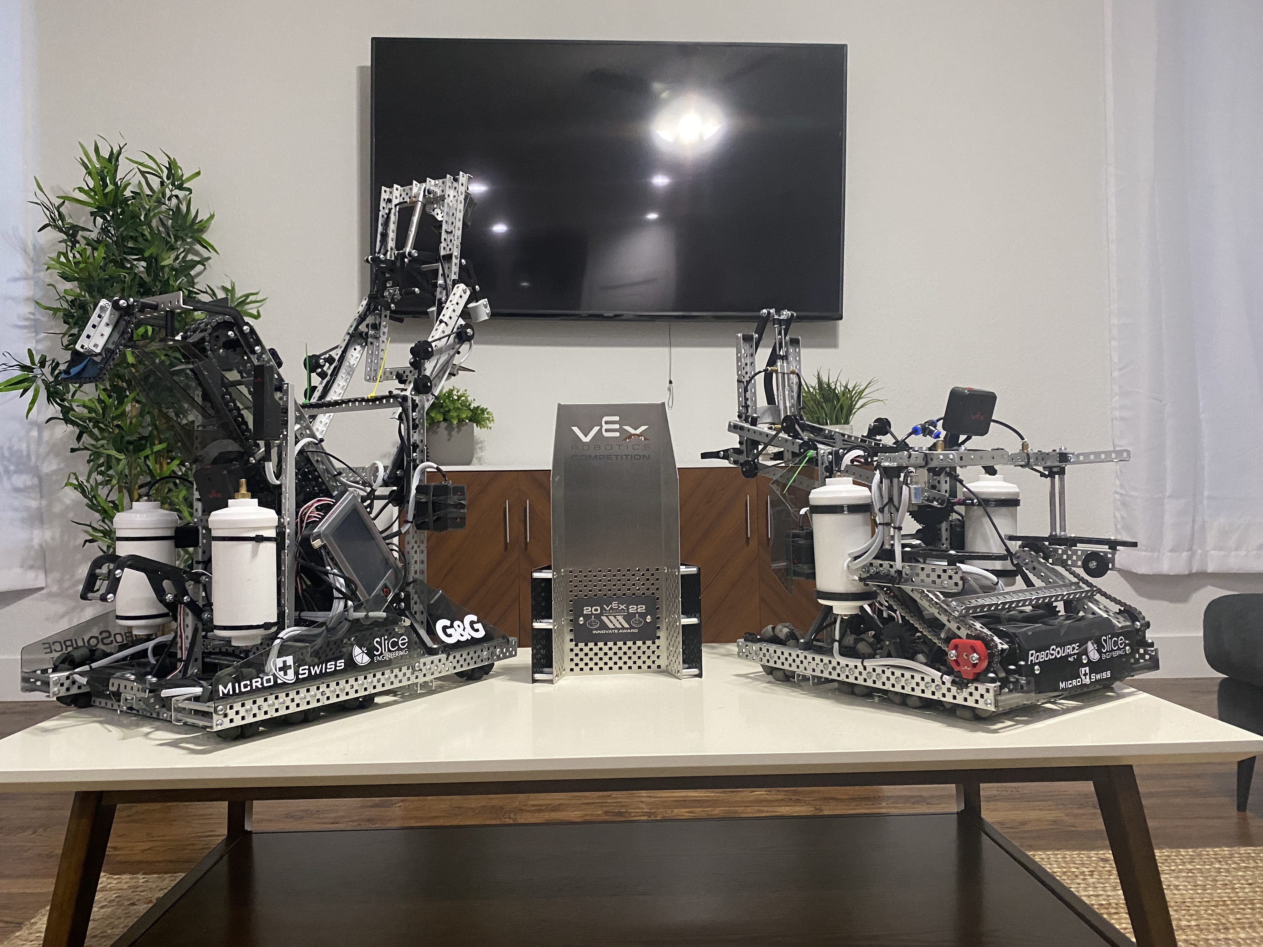 2021-2022 Tipping Point robot build view